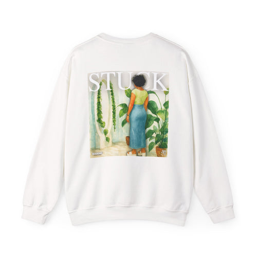 Stuck Crewneck Sweatshirt — ‘I Ain’t Been Getting No Sleep’ Graphic Pullover
